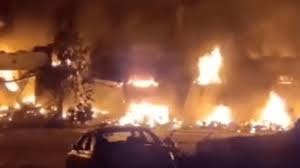 ದಿಲ್ಲಿಯ ಸ್ಲಂನಲ್ಲಿ ಅಗ್ನಿ ಅನಾಹುತ: 1500 ಗುಡಿಸಲು ಭಸ್ಮ