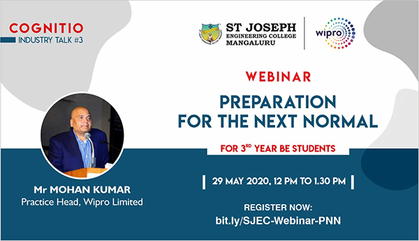 ಮೇ 29: ಸಂತ ಜೋಸೆಫ್ ಇಂಜಿನಿಯರಿಂಗ್ ಕಾಲೇಜಿನಲ್ಲಿ ವೆಬಿನಾರ್