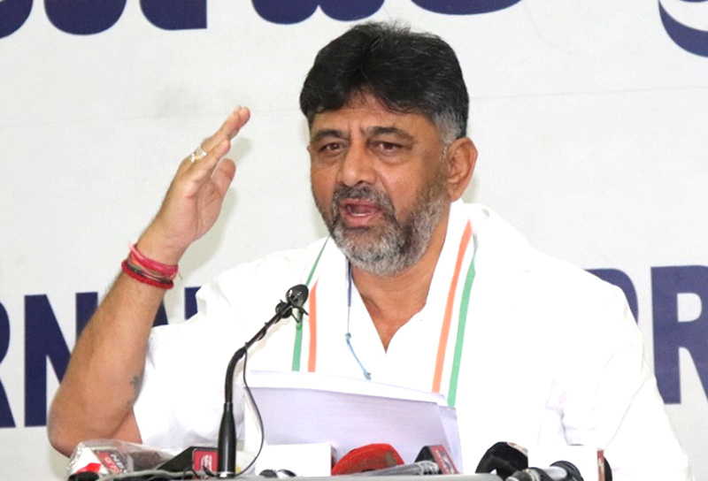 ಮತೀಯ ದ್ವೇಷಕ್ಕೆ ಕುಮ್ಮಕ್ಕು ನೀಡಿದ್ದು ಕೇಂದ್ರದ 1 ವರ್ಷದ ಸಾಧನೆ: ಡಿ.ಕೆ.ಶಿವಕುಮಾರ್