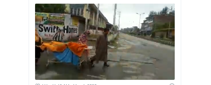 ಆ್ಯಂಬುಲೆನ್ಸ್ ದೊರೆಯದೆ ಗರ್ಭಿಣಿಯ ಮೃತದೇಹವನ್ನು ಸ್ಟ್ರೆಚರ್ ನಲ್ಲೇ ಮನೆಗೆ ಸಾಗಿಸಿದ ಕುಟುಂಬ