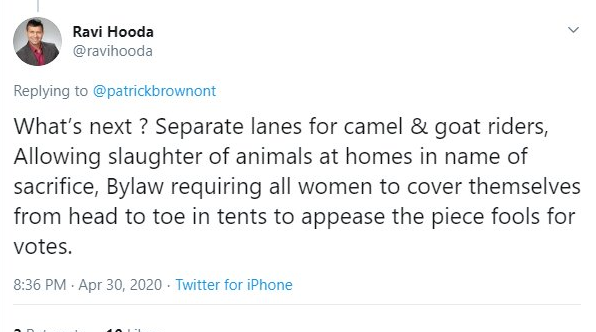 ದ್ವೇಷ ಕಾರುವ ಪೋಸ್ಟ್: ಕೆನಡಾದಲ್ಲಿ ಉದ್ಯೋಗ ಕಳೆದುಕೊಂಡ ಭಾರತೀಯ