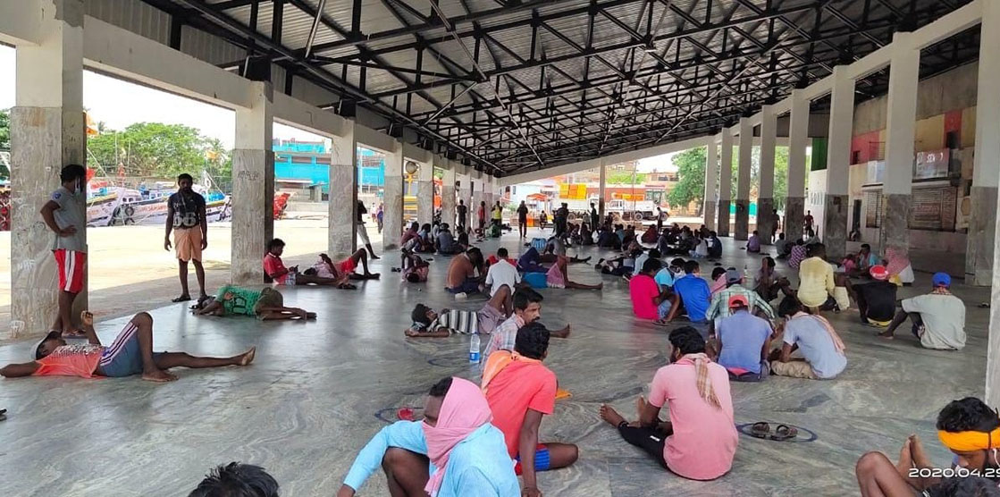 ಉಡುಪಿ: ಹೊರರಾಜ್ಯದ ಮೀನುಗಾರಿಕಾ ಕಾರ್ಮಿಕರಿಗೆ ಊರಿಗೆ ತೆರಳುವ ಭಾಗ್ಯ