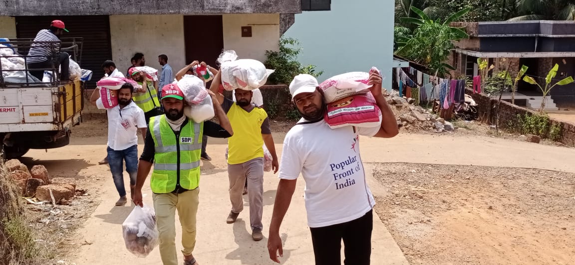 ಪಿಎಫ್‌ಐ ಮಲಾರ್ ಡಿವಿಜನ್‌ನಿಂದ ರಮಝಾನ್ ಕಿಟ್ ವಿತರಣೆ