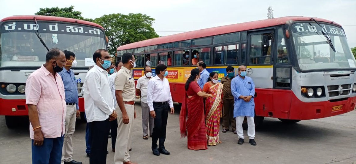 ಮಲ್ಪೆಯಿಂದ 9 ಬಸ್‌ಗಳಲ್ಲಿ ಹೊರಟ 269 ಆಂಧ್ರ, ತಮಿಳು ಕಾರ್ಮಿಕರು