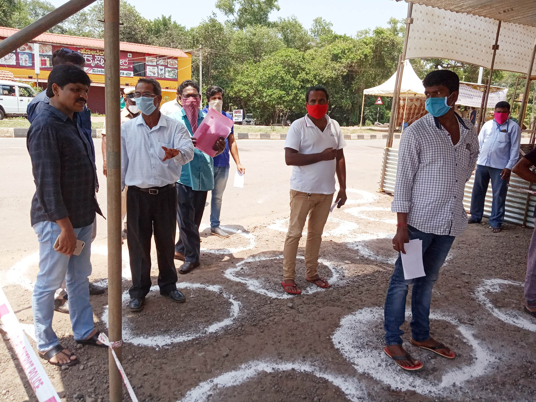 ಹೆಜಮಾಡಿ ತಪಾಸಣಾ ಕೇಂದ್ರಕ್ಕೆ ಡಿಸಿ ಭೇಟಿ