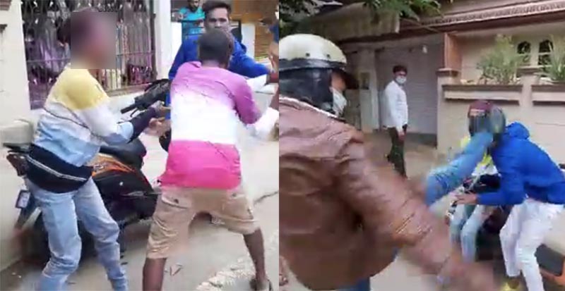 ಬೆಂಗಳೂರು: ಅವಾಚ್ಯ ಶಬ್ದಗಳಿಂದ ನಿಂದಿಸಿ ಯುವಕರಿಬ್ಬರ ಮೇಲೆ ಹಲ್ಲೆಗೈದ ಪೊಲೀಸರು; ವಿಡಿಯೋ ವೈರಲ್