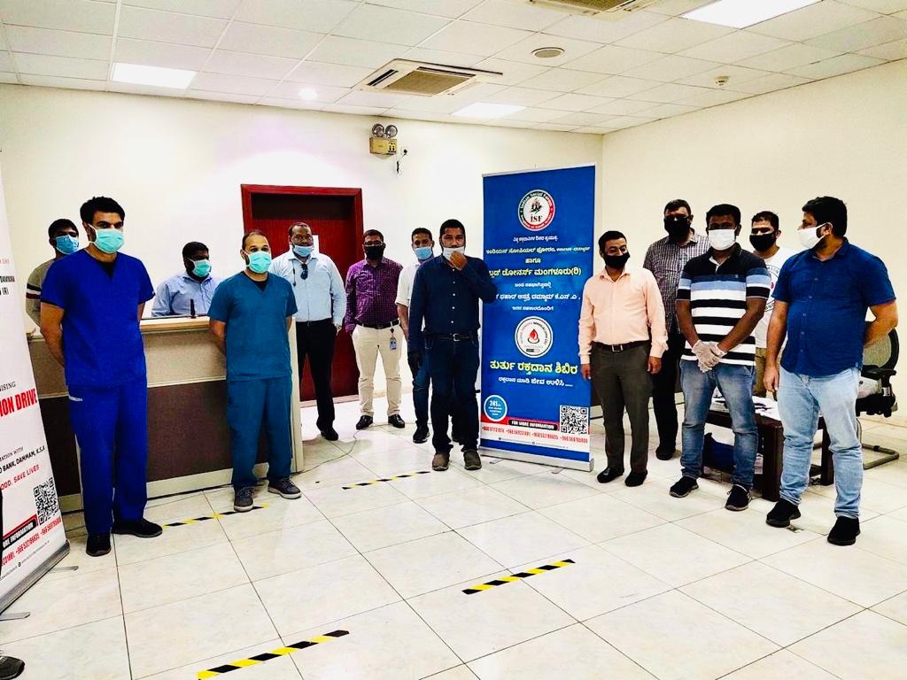 ವಿಶ್ವ ರಕ್ತದಾನಿಗಳ ದಿನ : ಐಎಸ್ಎಫ್, ಬಿಡಿಎಂ ವತಿಯಿಂದ ದಮಾಮ್ ನಲ್ಲಿ ರಕ್ತದಾನ ಶಿಬಿರ
