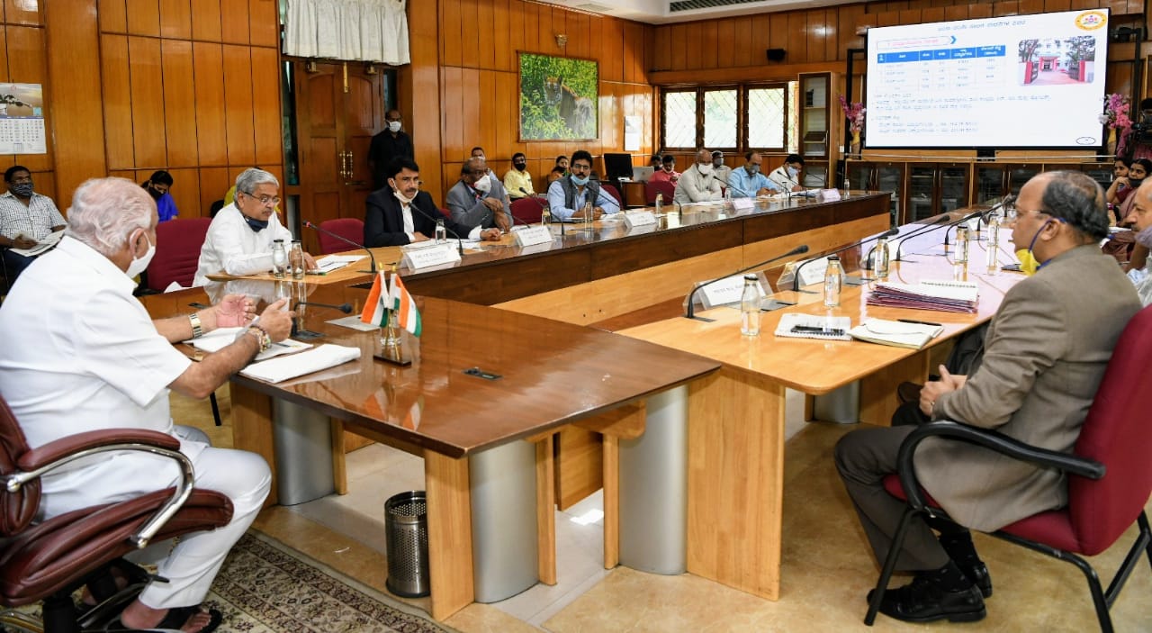 ಶಿವಮೊಗ್ಗ ವಿಮಾನ ನಿಲ್ದಾಣ ಕಾಮಗಾರಿಗೆ ಸಿಎಂ ಯಡಿಯೂರಪ್ಪ ಚಾಲನೆ