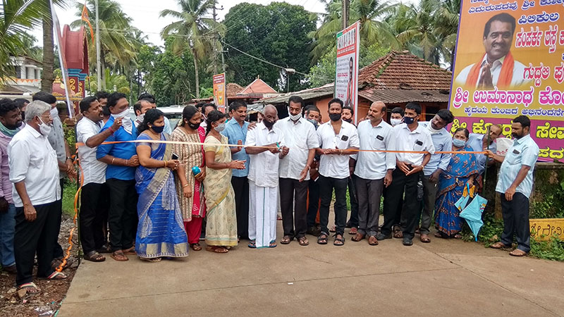 ಮೂಡುಶೆಡ್ಡೆ: ರಸ್ತೆ ಅಭಿವೃದ್ಧಿ ಕಾಮಗಾರಿಗೆ ಚಾಲನೆ