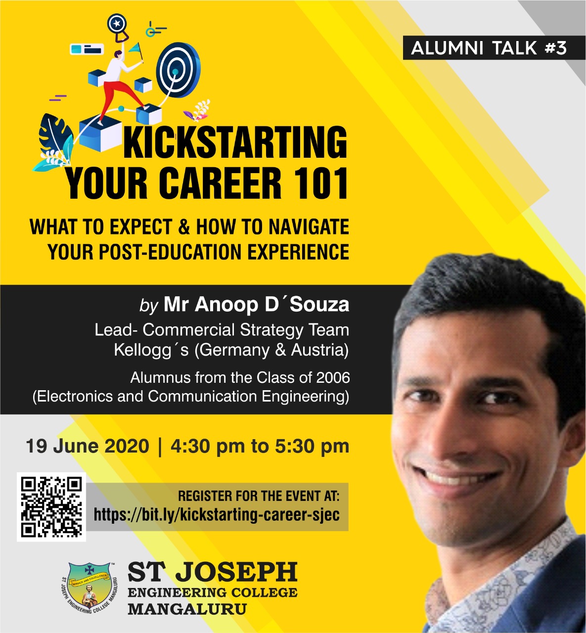 ಸಂತ ಜೋಸೆಫ್ ಇಂಜಿನಿಯರಿಂಗ್ ಕಾಲೇಜಿನಿಂದ ವೃತ್ತಿಜೀವನದ ಆರಂಭದ ಕುರಿತು ವೆಬಿನಾರ್
