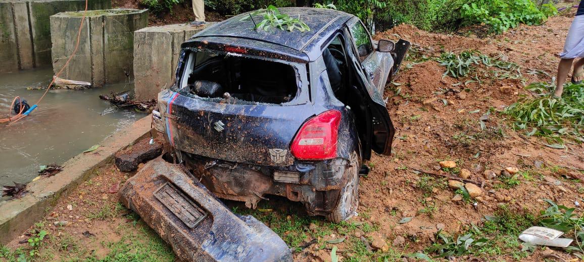 ಭಟ್ಟಳ: ಕಾರು ಪಲ್ಟಿ ; ಚಾಲಕ ಸಹಿತ 6 ಮಂದಿಗೆ ಗಾಯ