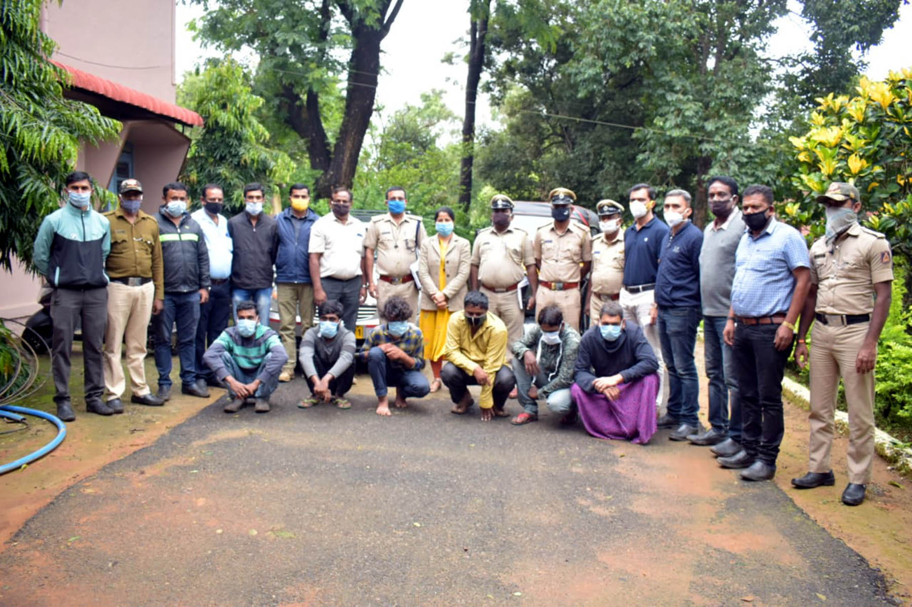 ಮಡಿಕೇರಿ: ಗಾಂಜಾ ಮಾರಾಟ; ಆರು ಆರೋಪಿಗಳ ಬಂಧನ