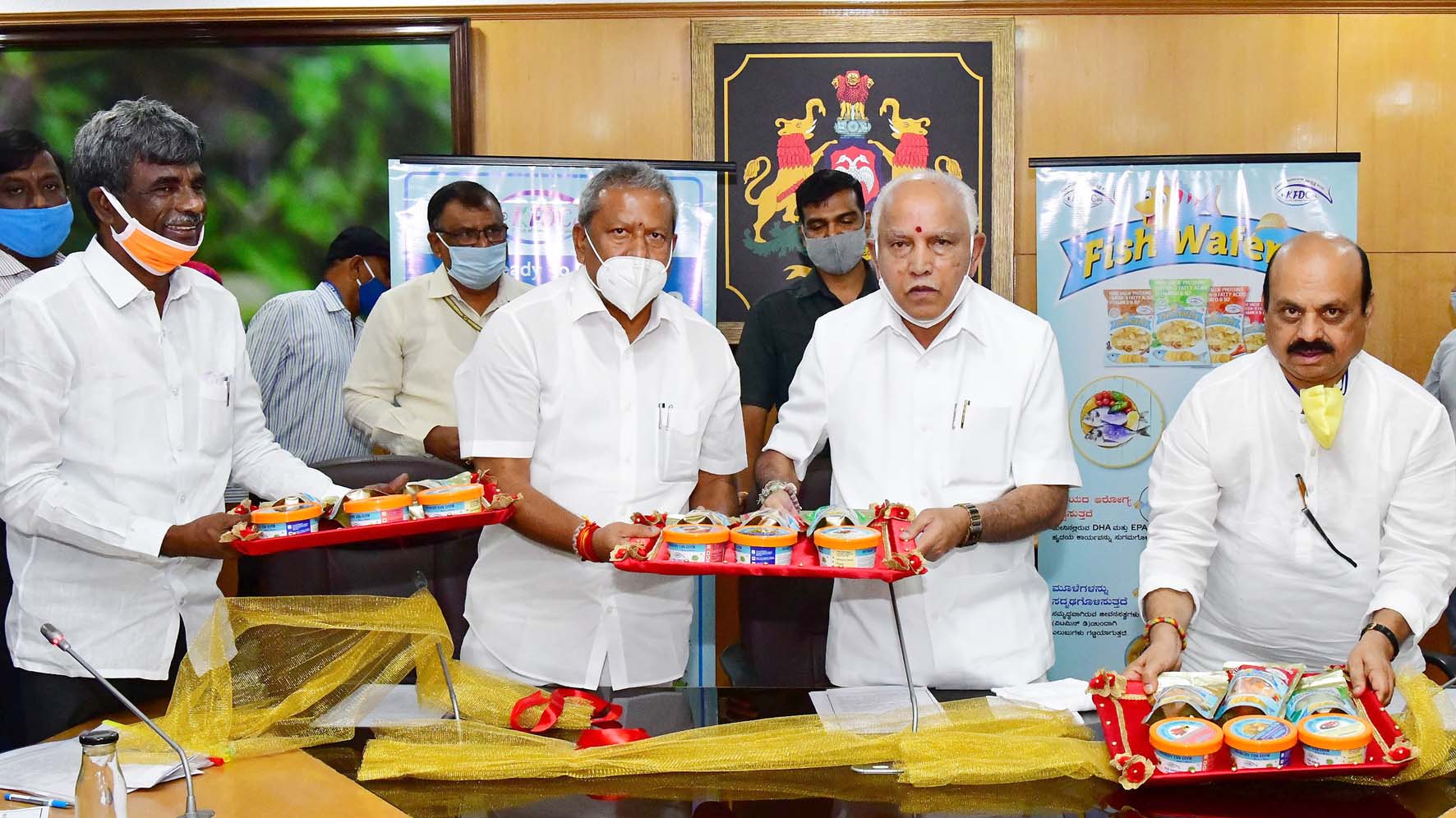 ಮೀನು ಉಪ ಉತ್ಪನ್ನಗಳಿಗೆ ಮಾರುಕಟ್ಟೆ ಸೌಲಭ್ಯ: ಮುಖ್ಯಮಂತ್ರಿ ಯಡಿಯೂರಪ್ಪ