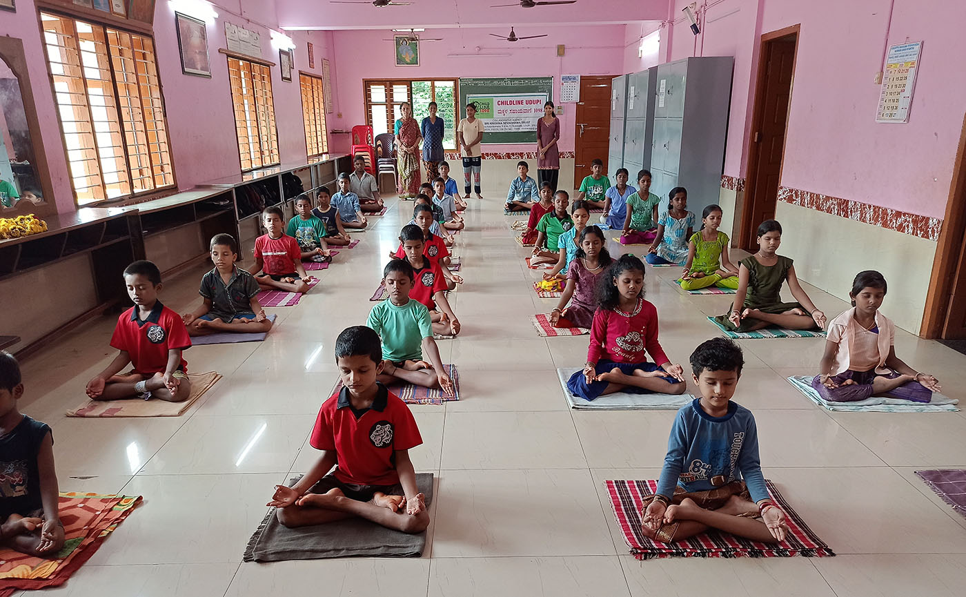 ಉಡುಪಿ: ಅಂತಾರಾಷ್ಟ್ರೀಯ ಯೋಗ ದಿನಾಚರಣೆ