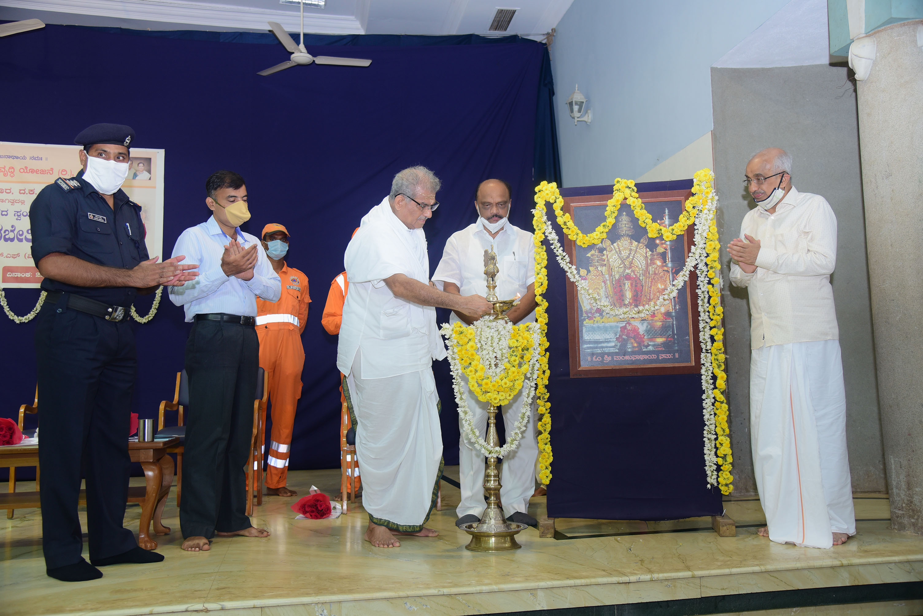 ಧರ್ಮಸ್ಥಳ: ವಿಪತ್ತು ನಿರ್ವಹಣೆ ಕಾರ್ಯಕ್ರಮದ ಲೋಕಾರ್ಪಣೆ