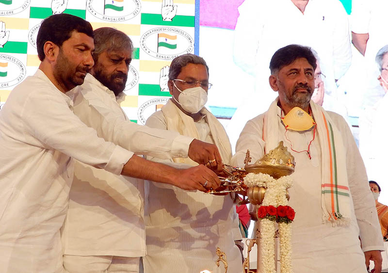 ಬಿಜೆಪಿಯಿಂದ ಒಕ್ಕೂಟ ವ್ಯವಸ್ಥೆ ನಾಶ ಮಾಡುವ ಹುನ್ನಾರ: ಡಿ.ಕೆ.ಶಿವಕುಮಾರ್ ವಾಗ್ದಾಳಿ