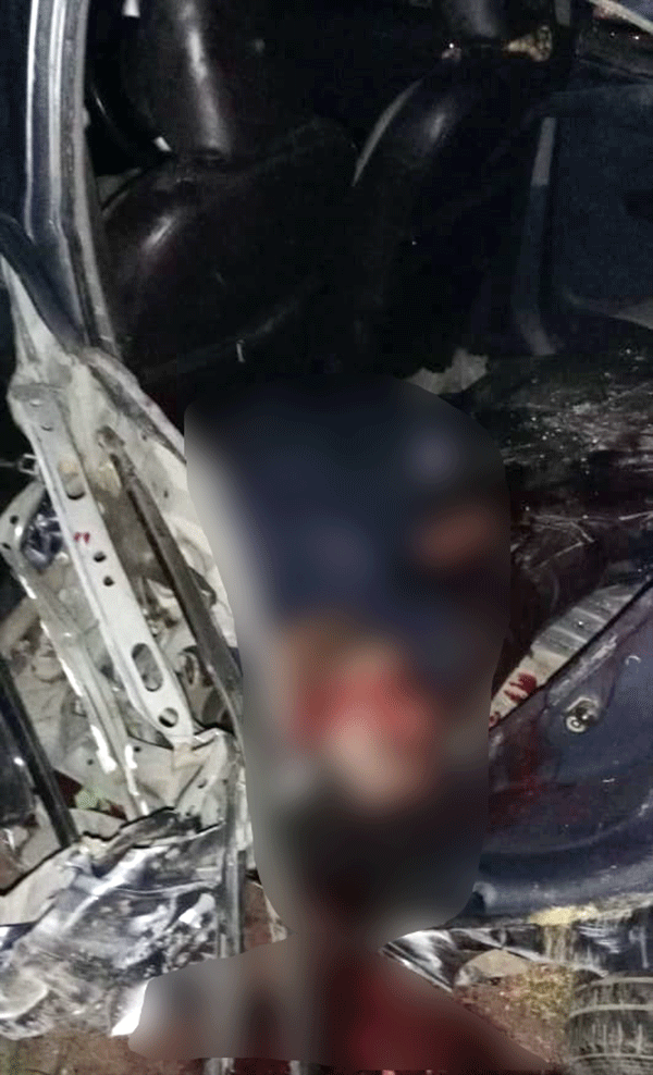 ಚಿಕ್ಕಮಗಳೂರು: ಉರುಳಿಬಿದ್ದ ಕಾರು; ಇಬ್ಬರು ಯುವಕರು ಮೃತ್ಯು, ಇನ್ನಿಬ್ಬರು ಗಂಭೀರ