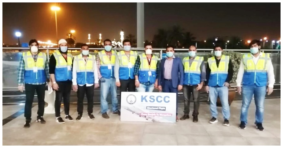 ಅನಿವಾಸಿ ಕನ್ನಡಿಗರನ್ನು ಹೊತ್ತು ದುಬೈಯಿಂದ ಮಂಗಳೂರಿಗೆ ಆಗಮಿಸಿದ ಕೆಎಸ್ ಸಿಸಿಯ ಎರಡನೇ ಬಾಡಿಗೆ ವಿಮಾನ