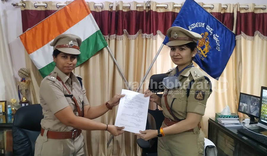 ಕೊಡಗು ಎಸ್‌ಪಿಯಾಗಿ ಕ್ಷಮಾ ಮಿಶ್ರಾ, ಚಿಕ್ಕಮಗಳೂರು ಎಸ್‌ಪಿಯಾಗಿ ಅಕ್ಷಯ್ ಮಚೀಂದ್ರ ಅಧಿಕಾರ ಸ್ವೀಕಾರ