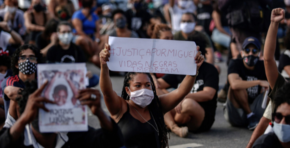 5 ವರ್ಷದ ಬಾಲಕನ ಸಾವು: ಅಮೆರಿಕ ನಂತರ ಬ್ರೆಝಿಲ್ ‍ನಲ್ಲಿ ವರ್ಣಭೇದ ನೀತಿ ವಿರುದ್ಧ ಭಾರೀ ಪ್ರತಿಭಟನೆ