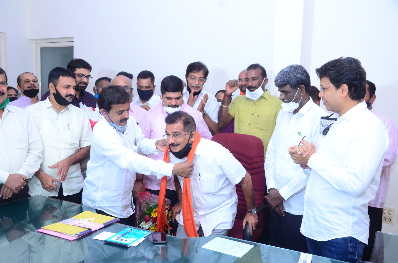 ಮೂಡ ಅಧ್ಯಕ್ಷರಾಗಿ ರವಿಶಂಕರ್ ಮಿಜಾರು ಅಧಿಕಾರ ಸ್ವೀಕಾರ