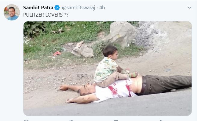 “ನಿಮ್ಮಲ್ಲಿ ಅನುಕಂಪ ಎಂಬುದು ಇಲ್ಲವೇ?”: ಸಂಬಿತ್ ಪಾತ್ರಾ ವಿರುದ್ಧ ಟ್ವಿಟರಿಗರ ಆಕ್ರೋಶ