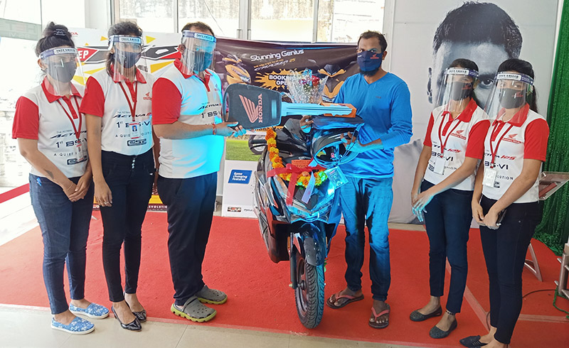 ಕಾಂಚನ ಹೋಂಡಾ: ‘ಗ್ರಾಝಿಯ’ 125 ಮಾರುಕಟ್ಟೆಗೆ ಬಿಡುಗಡೆ