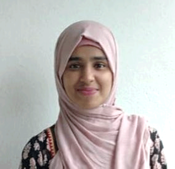 ದ್ವಿತೀಯ ಪಿಯು ಫಲಿತಾಂಶ: ಅಮನ್ ಫಾತಿಮಾಗೆ ವಿಶಿಷ್ಟ ಶ್ರೇಣಿ