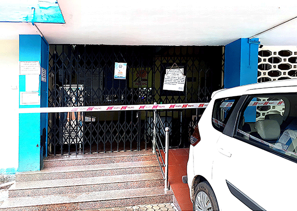 ಸಿಬ್ಬಂದಿಗೆ ಕೊರೋನ: ಉಡುಪಿ ನಗರಸಭೆ ಕಚೇರಿ ಸೀಲ್‌ಡೌನ್