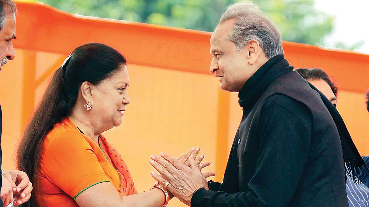 ರಾಜಸ್ತಾನ: ಗೆಹ್ಲೋಟ್ ಸರಕಾರವನ್ನು ಉಳಿಸಲು ವಸುಂಧರಾ ರಾಜೇ ಸಹಾಯ !