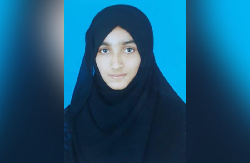 ದ್ವಿತೀಯ ಪಿಯುಸಿ ಪರೀಕ್ಷೆ: ಸಾನಿಯಾ ವಿಶಿಷ್ಟ ಶ್ರೇಣಿಯಲ್ಲಿ ಉತ್ತೀರ್ಣ