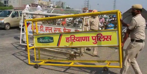 ಬಂಡಾಯ ಶಾಸಕರಿರುವ ರೆಸಾರ್ಟ್ ಗೆ ತೆರಳದಂತೆ ರಾಜಸ್ಥಾನ ಪೊಲೀಸರನ್ನು ತಡೆದ ಹರ್ಯಾಣ ಪೊಲೀಸರು