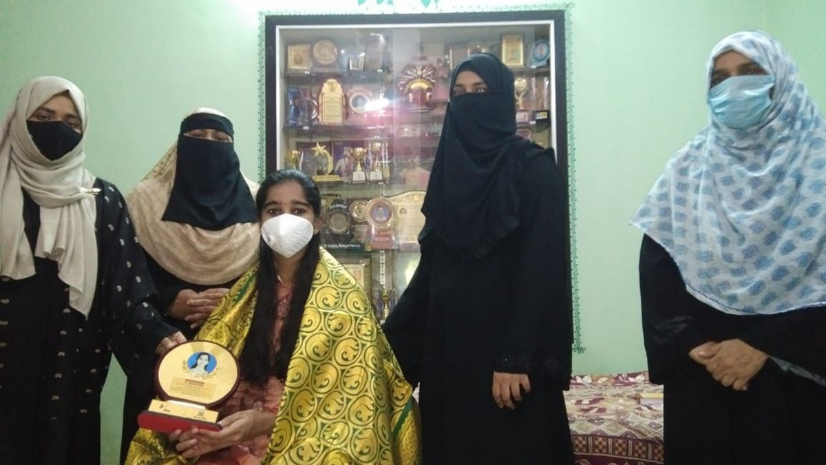 ರ್ಯಾಂಕ್ ವಿಜೇತೆ ಅಭಿಜ್ಞಾ ರಾವ್‌ಗೆ ಸನ್ಮಾನ