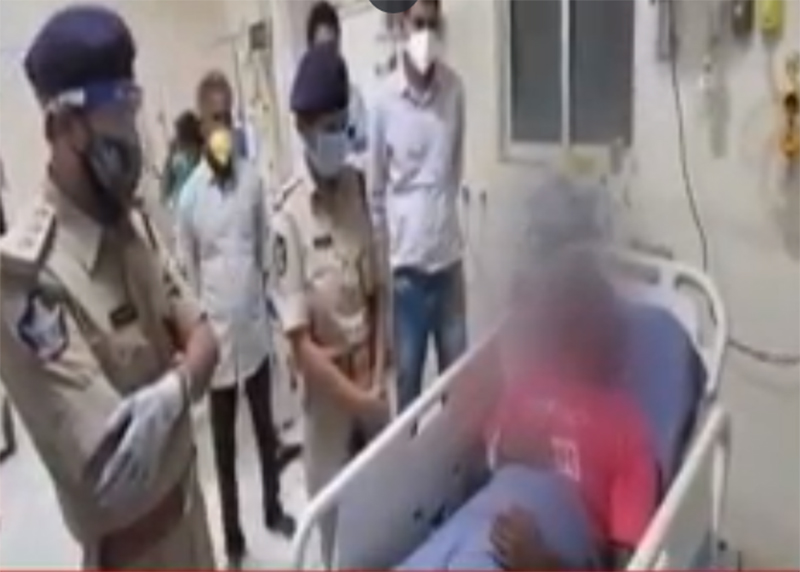 ಆಂಧ್ರಪ್ರದೇಶ: ದಲಿತ ವ್ಯಕ್ತಿಯ ಥಳಿಸಿ ತಲೆಬೋಳಿಸಿದ ಪೊಲೀಸರು