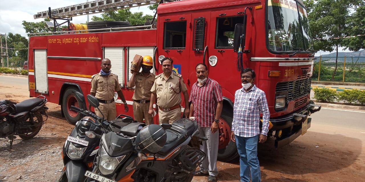 ತುಮಕೂರು: ಕಸಾಪ ಭವನಕ್ಕೆ ನುಗ್ಗಿದ ಮಳೆ ನೀರು