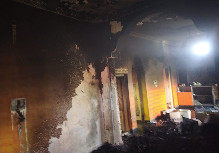 ಮಗಳ ಸಾವಿಗೆ ಪ್ರತಿಕಾರವಾಗಿ ಯುವಕನ ಕೊಲೆ: ಆರೋಪಿ ತಂದೆಯ ಮನೆಗೆ ಬೆಂಕಿ ಹಚ್ಚಿದ ಉದ್ರಿಕ್ತ ಗುಂಪು