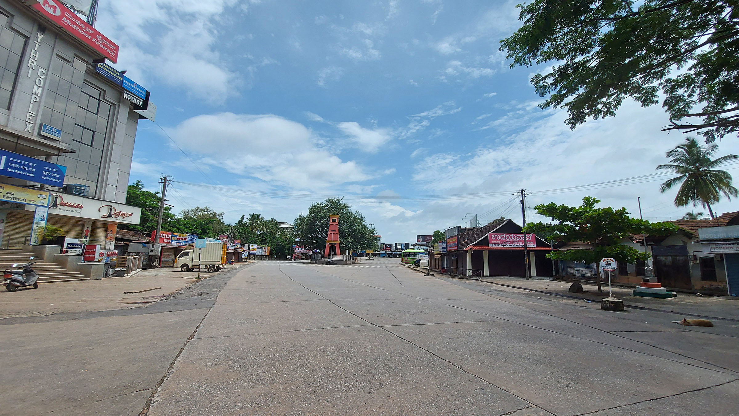 ಲಾಕ್‌ಡೌನ್: ನಾಲ್ಕನೆ ರವಿವಾರವೂ ಉಡುಪಿ ಸಂಪೂರ್ಣ ಸ್ತಬ್ಧ