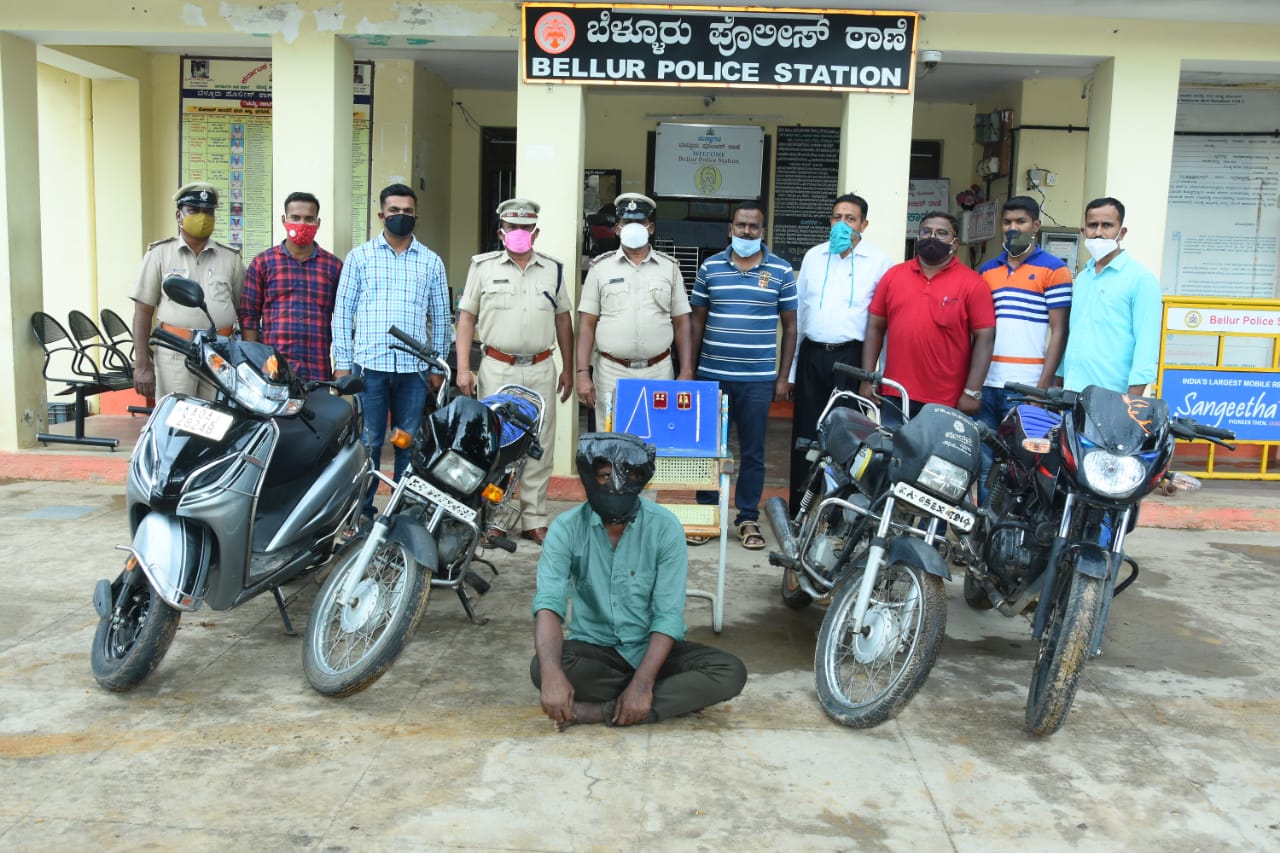 ಬಾಲಕಿಯ ಅತ್ಯಾಚಾರ, ವ್ಯಕ್ತಿಯ ಕೊಲೆ ಆರೋಪಿ ಬಂಧನ: 5 ಲಕ್ಷ ರೂ. ಮೌಲ್ಯದ ಸೊತ್ತು ವಶ