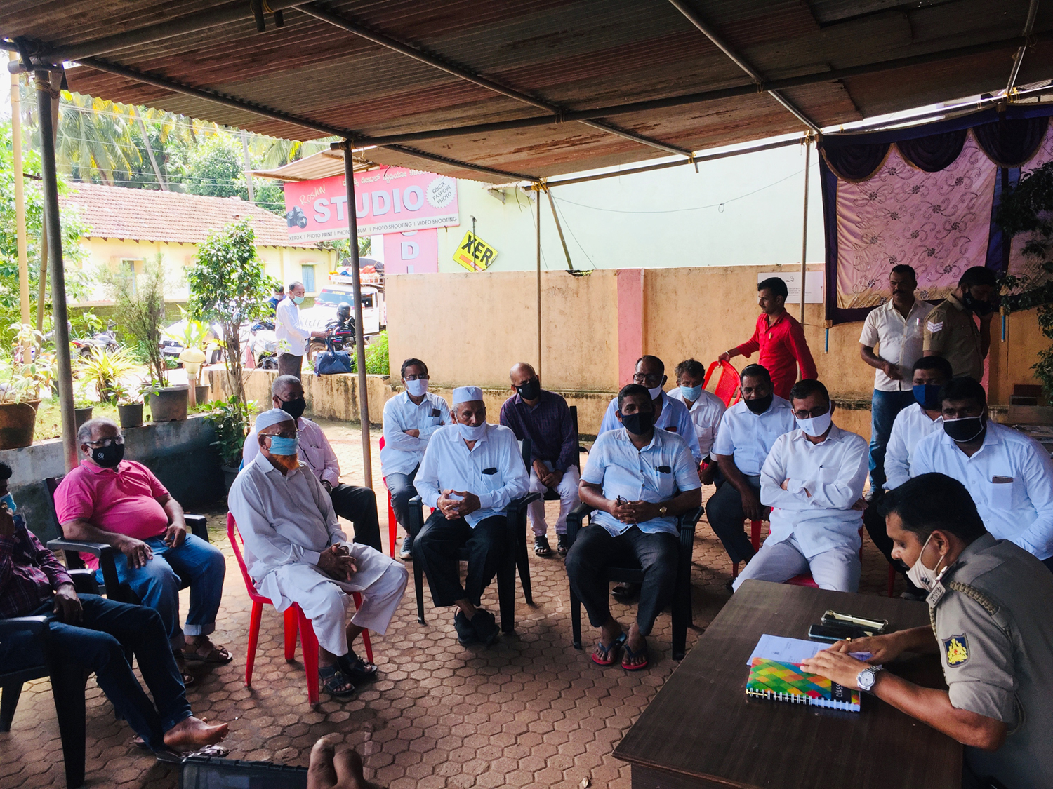 ಪಡುಬಿದ್ರಿ: ಪೊಲೀಸ್ ಠಾಣೆಯಲ್ಲಿ ಶಾಂತಿಸಭೆ