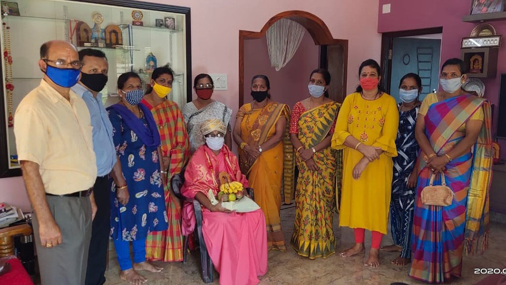 ಪೆರ್ಣಂಕಿಲದ ಆಶಾ ಕಾರ್ಯಕರ್ತೆಗೆ ಸನ್ಮಾನ