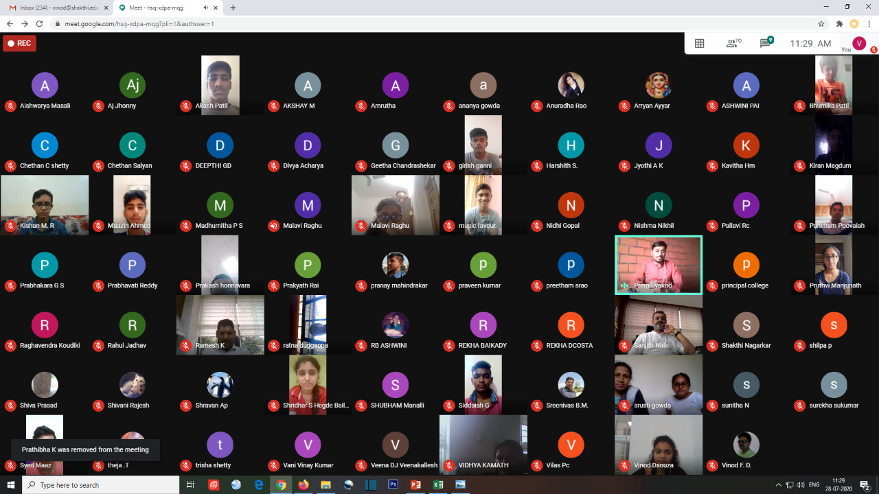 ಶಕ್ತಿ ಪಿಯು ಕಾಲೇಜಿನಿಂದ ‘ಆನ್‌ಲೈನ್ ಶಿಕ್ಷಣ’ ಕುರಿತ ವೆಬಿನಾರ್