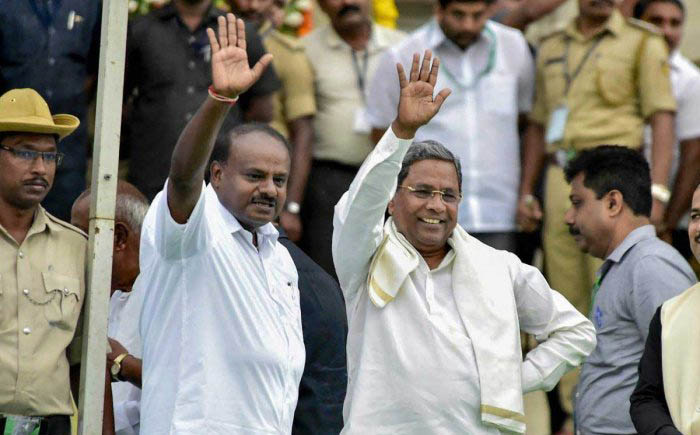 ಹಳೇ ದೋಸ್ತಿಗಳ ನಡುವೆ ಮತ್ತೆ ಶುರುವಾದ ಮೈತ್ರಿ ತಿಕ್ಕಾಟ: ಕುಮಾರಸ್ವಾಮಿ- ಕಾಂಗ್ರೆಸ್ ನಡುವೆ ಟ್ವೀಟ್ ಸಮರ