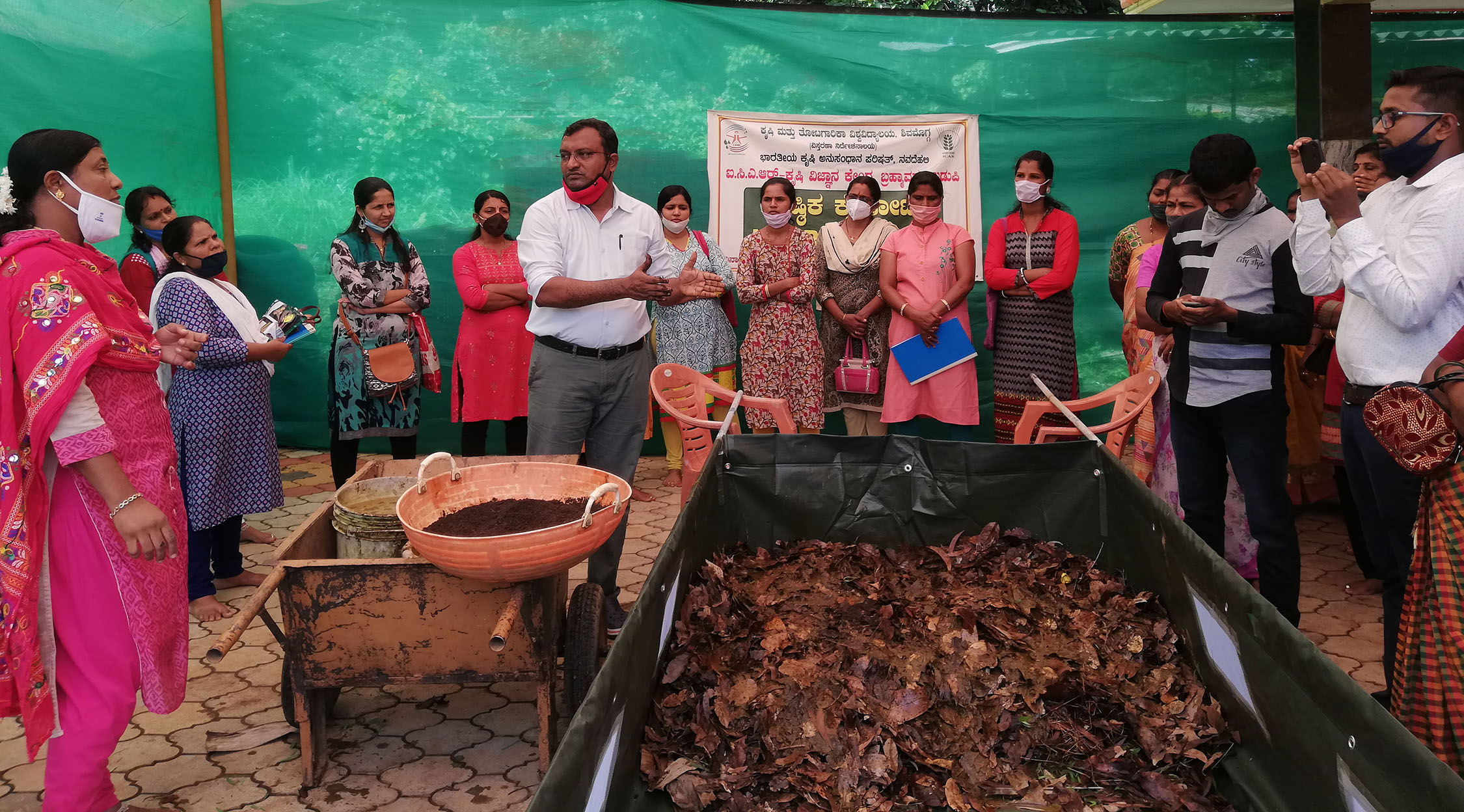 ಪೌಷ್ಠಿಕ ಕೈತೋಟ, ಎರೆಗೊಬ್ಬರ ತಯಾರಿ ತರಬೇತಿ