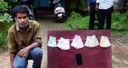 ಬೆಳಗ್ಗೆ ಮಂಗಳೂರಿನಲ್ಲಿ ಕಳವುಗೈದು ಮಧ್ಯಾಹ್ನ ಉಡುಪಿಯಲ್ಲಿ ಸೆರೆಯಾದ ಆರೋಪಿ!