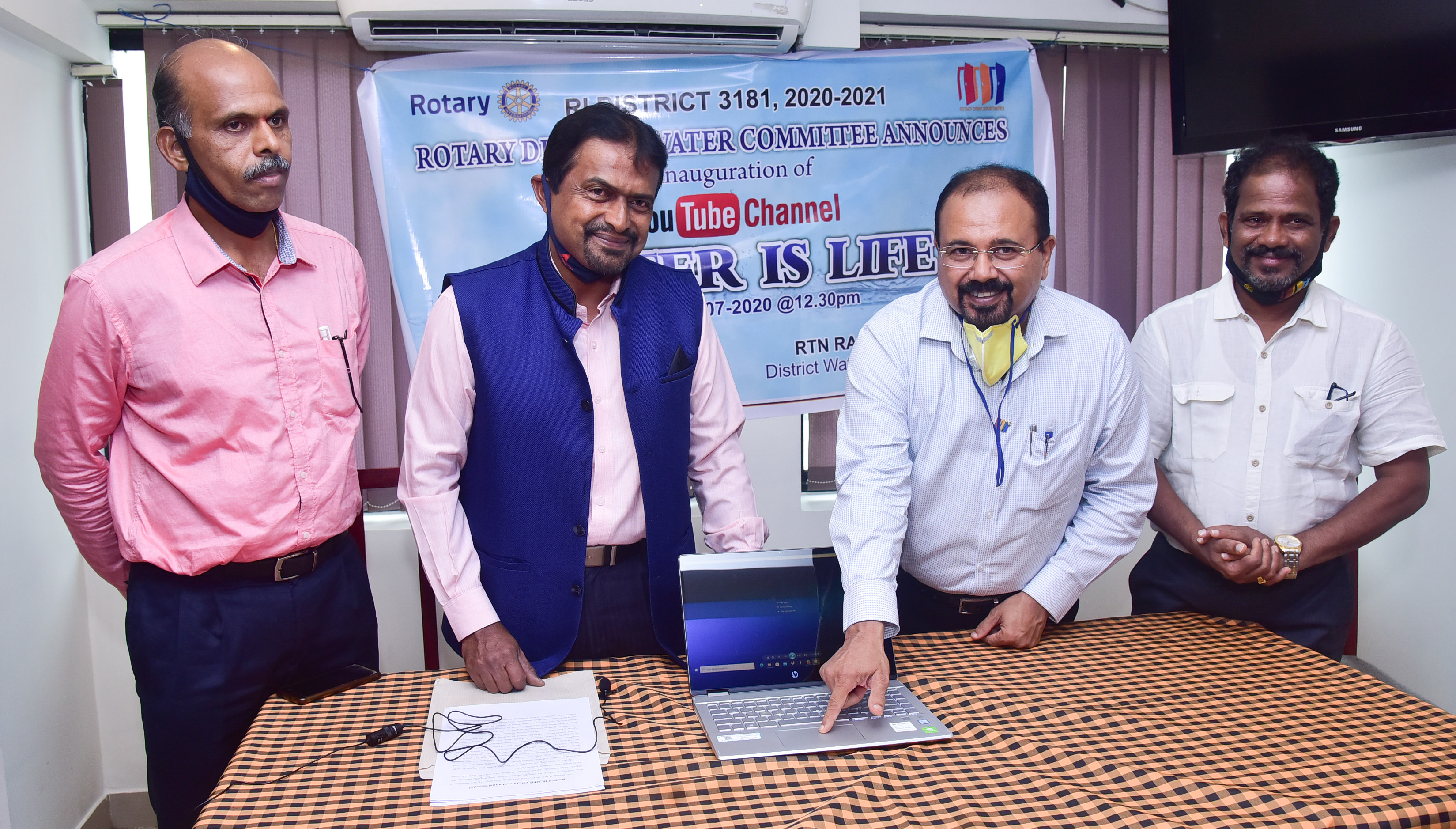 ವಾಟರ್ ಇಸ್ ಲೈಫ್ ಹೆಸರಿನ ಯೂಟ್ಯೂಬ್ ಚಾನಲ್‌ ಗೆ ಚಾಲನೆ