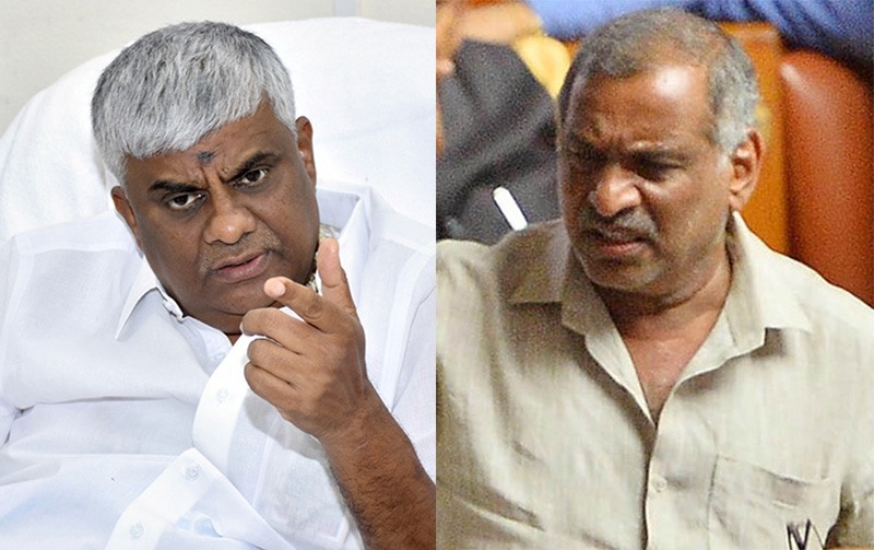 ಹೇಮಾವತಿ ಜಲಾಶಯದಿಂದ ನೀರು ಹರಿಸುವ ವಿಚಾರ: ಸಚಿವ ಮಾಧುಸ್ವಾಮಿ-ಮಾಜಿ ಸಚಿವ ರೇವಣ್ಣ ಜಟಾಪಟಿ