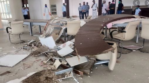 ಕುಸಿದು ಬಿದ್ದ ಜಾರ್ಖಂಡ್ ಅಸೆಂಬ್ಲಿಯ ಛಾವಣಿ: ನಿರ್ಮಾಣಕ್ಕೆ ತಗಲಿತ್ತು 1,500 ಕೋಟಿ ರೂ.!