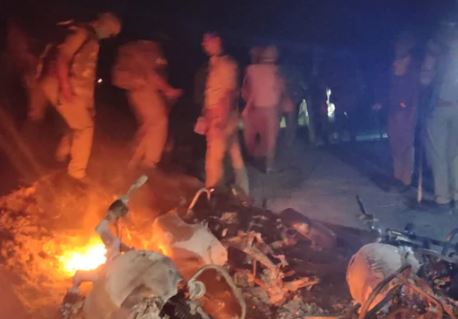 ಉತ್ತರ ಪ್ರದೇಶ: ದಲಿತ ಗ್ರಾಮ ಪಂಚಾಯತ್ ಮುಖ್ಯಸ್ಥನ ಹತ್ಯೆ; ಹಿಂಸಾರೂಪಕ್ಕೆ ತಿರುಗಿದ ಪ್ರತಿಭಟನೆ