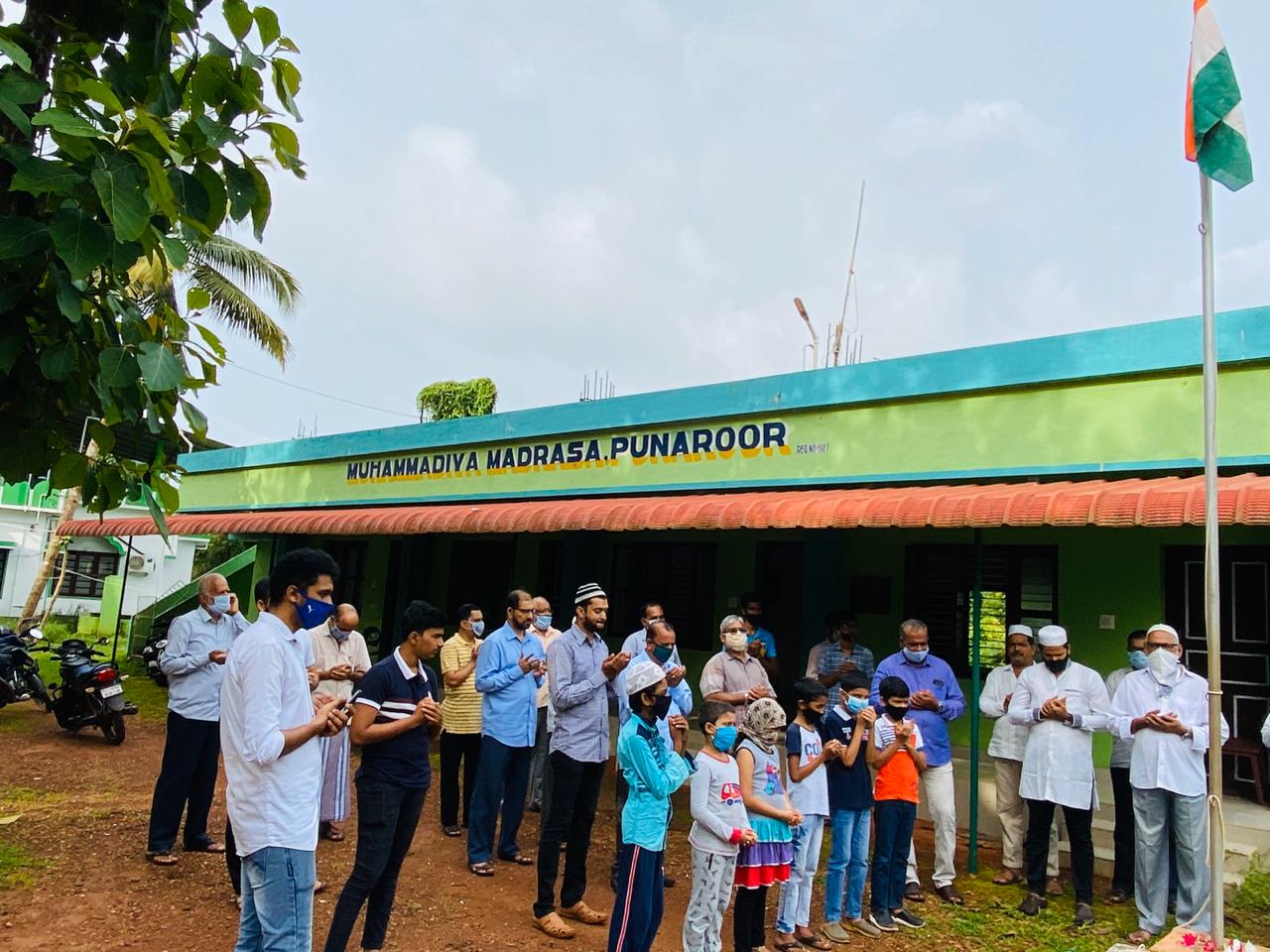 ಕಿನ್ನಿಗೋಳಿ ಮುಹಮ್ಮದೀಯಾ ಜುಮ್ಮಾ ಮಸೀದಿಯಲ್ಲಿ  ಸ್ವಾತಂತ್ರ್ಯೋತ್ಸವ