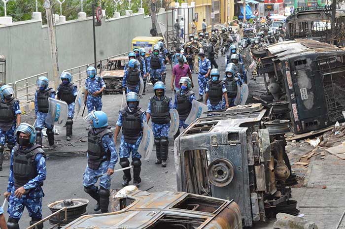 ಕಾವಲ್ ಭೈರಸಂದ್ರ ಹಿಂಸಾಚಾರ ಪ್ರಕರಣ: ತಲೆಮರೆಸಿಕೊಂಡಿದ್ದ 8 ಆರೋಪಿಗಳ ಬಂಧನ